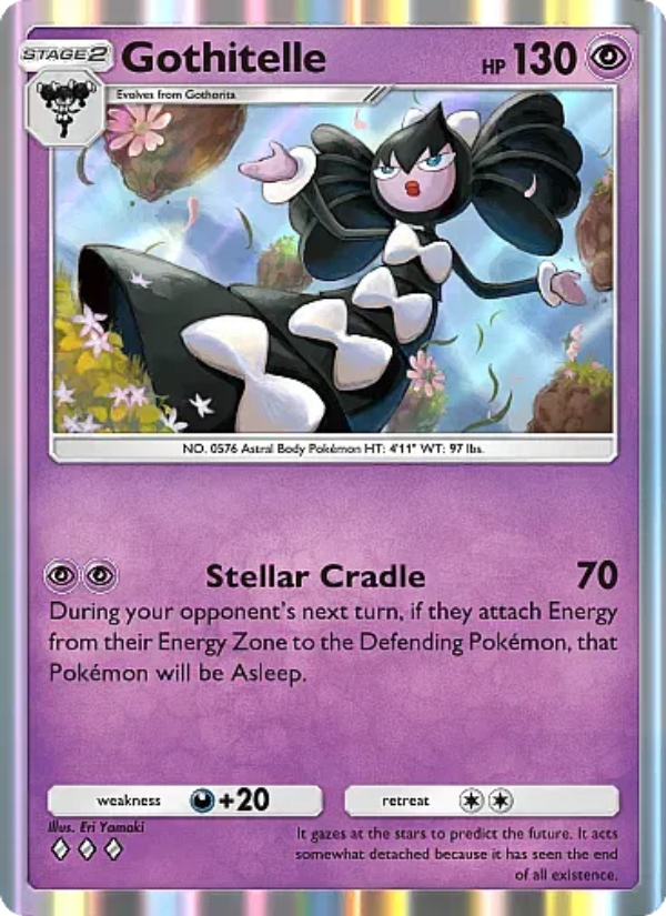 Gothitelle 114/331 — Mega Rising (English Pokémon TCG card)