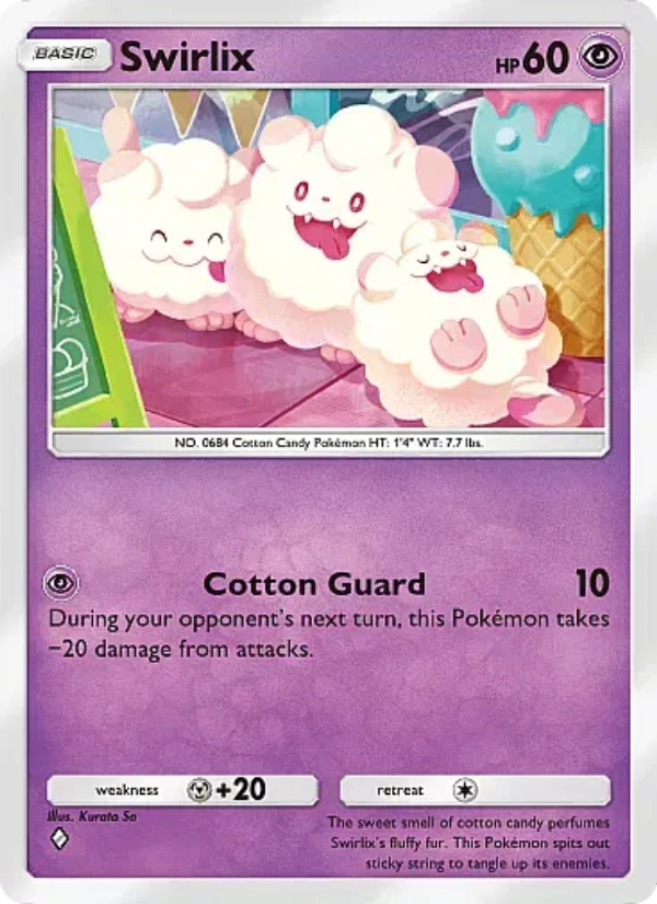 Swirlix 117/331 — Mega Rising (English Pokémon TCG card)