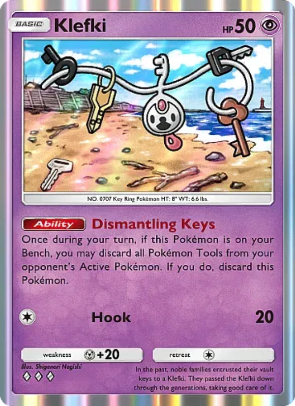 Klefki 120/331 — Mega Rising (English Pokémon TCG card)