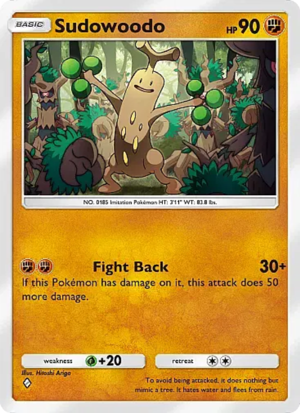 Sudowoodo 125/331 — Mega Rising (English Pokémon TCG card)