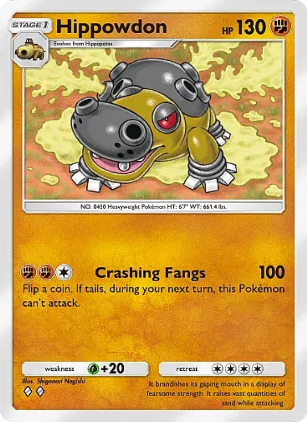 Hippowdon 129/331 — Mega Rising (English Pokémon TCG card)