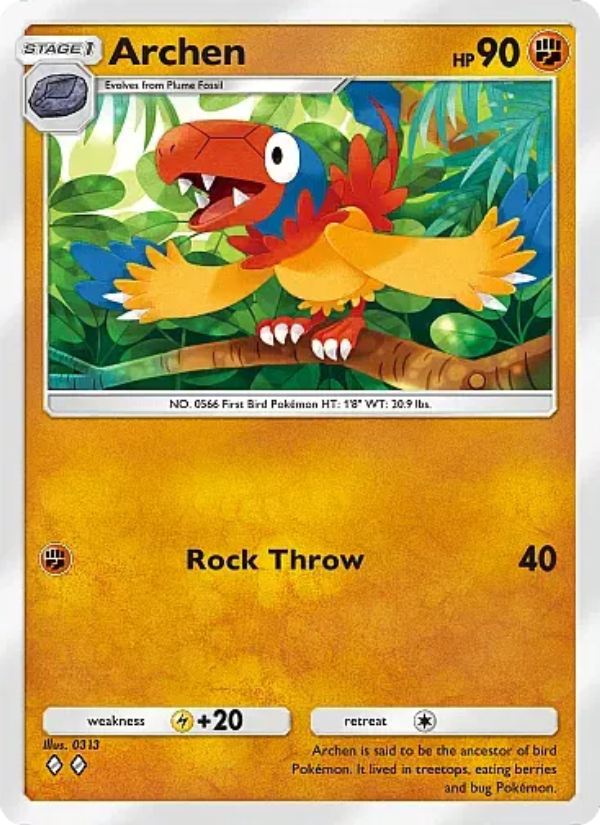 Archen 133/331 — Mega Rising (English Pokémon TCG card)