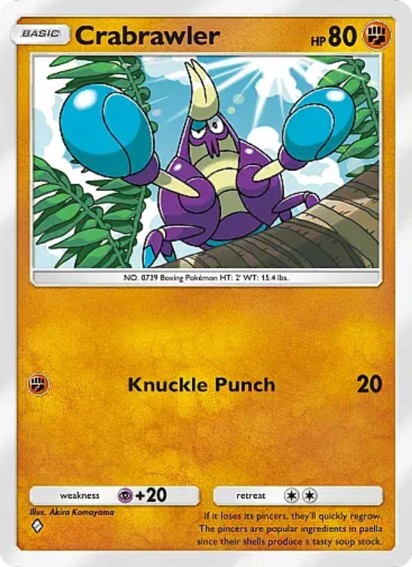 Crabrawler 139/331 — Mega Rising (English Pokémon TCG card)