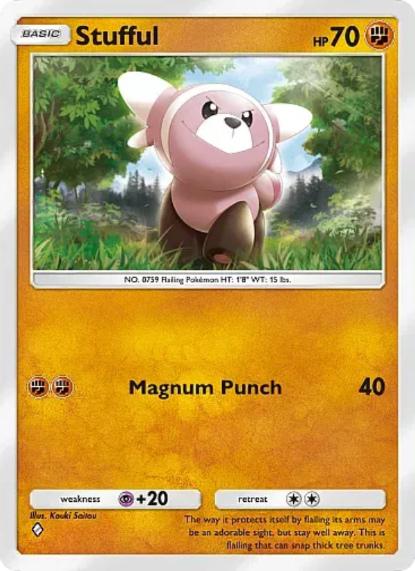 Stufful 141/331 — Mega Rising (English Pokémon TCG card)
