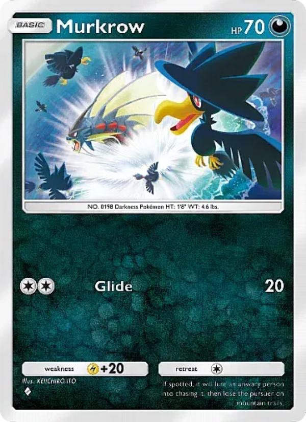 Murkrow 148/331 — Mega Rising (English Pokémon TCG card)