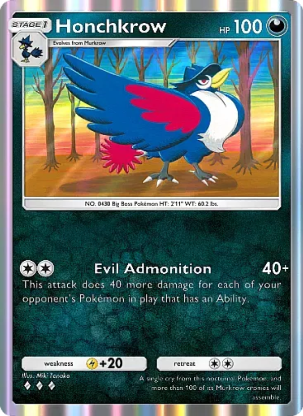 Honchkrow 149/331 — Mega Rising (English Pokémon TCG card)