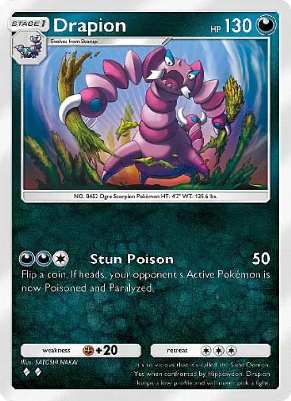 Drapion 153/331 — Mega Rising (English Pokémon TCG card)