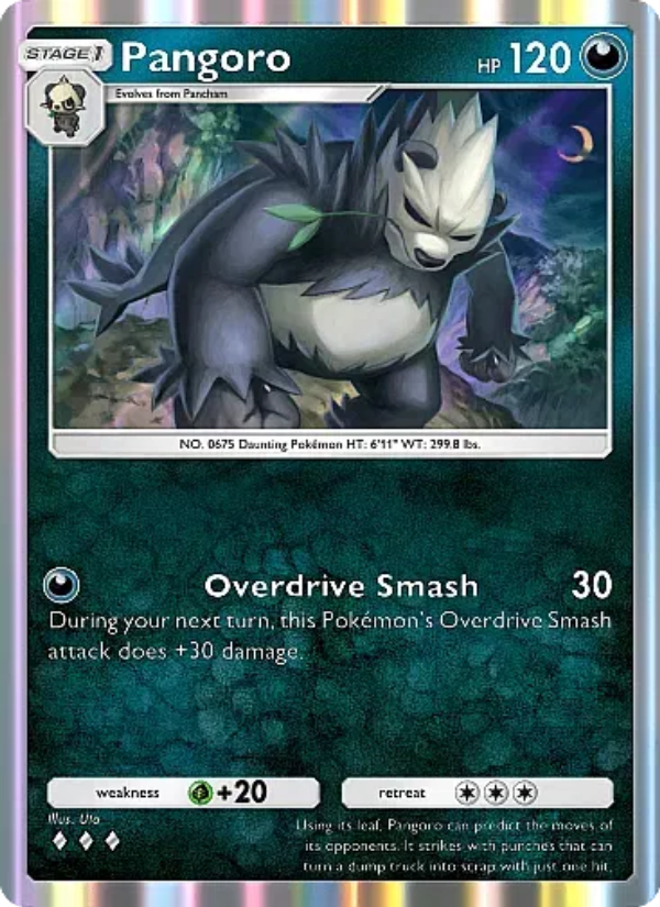 Pangoro 158/331 — Mega Rising (English Pokémon TCG card)