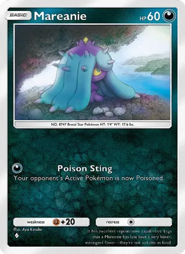 Mareanie 161/331 — Mega Rising (English Pokémon TCG card)