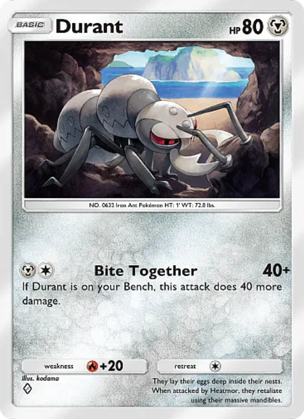Durant 168/331 — Mega Rising (English Pokémon TCG card)