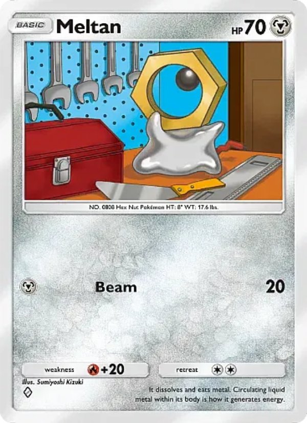 Meltan 173/331 — Mega Rising (English Pokémon TCG card)
