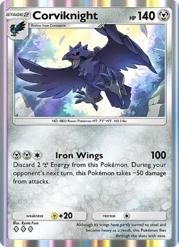 Corviknight 175/331 — Mega Rising (English Pokémon TCG card)