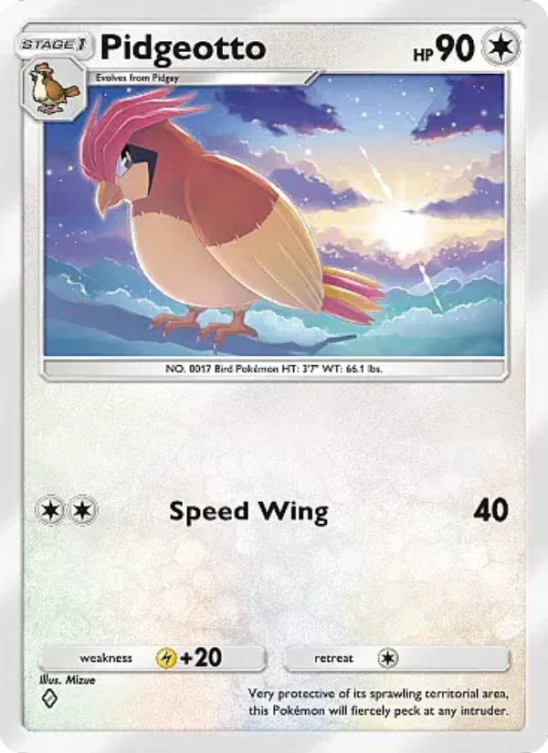 Pidgeotto 181/331 — Mega Rising (English Pokémon TCG card)