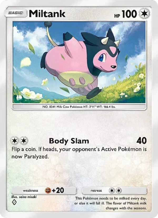 Miltank 187/331 — Mega Rising (English Pokémon TCG card)