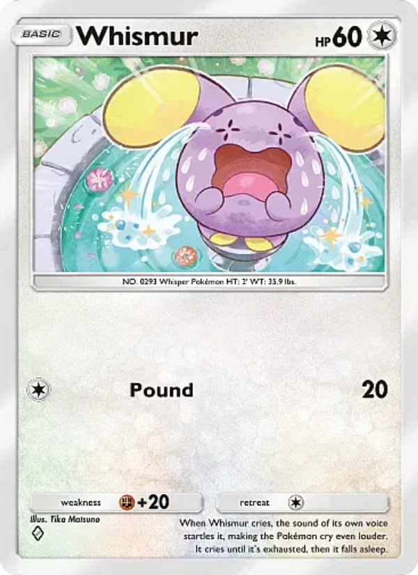 Whismur 190/331 — Mega Rising (English Pokémon TCG card)