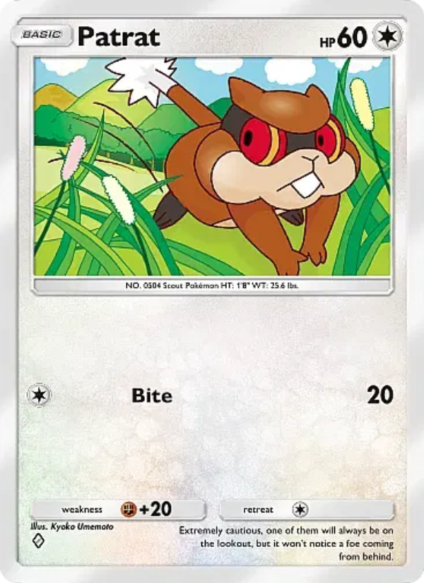 Patrat 199/331 — Mega Rising (English Pokémon TCG card)