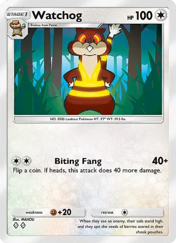 Watchog 200/331 — Mega Rising (English Pokémon TCG card)