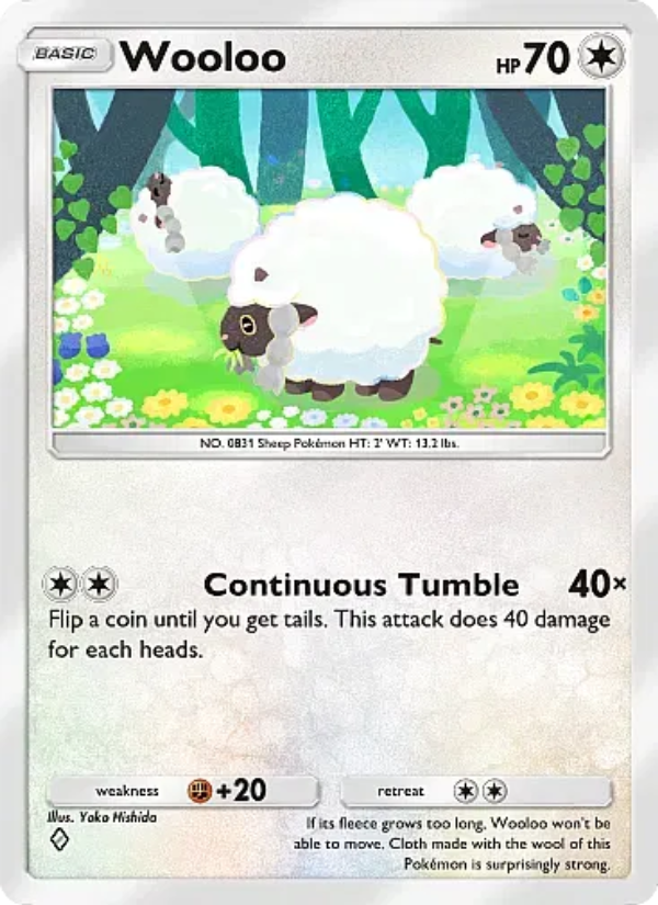 Wooloo 211/331 — Mega Rising (English Pokémon TCG card)