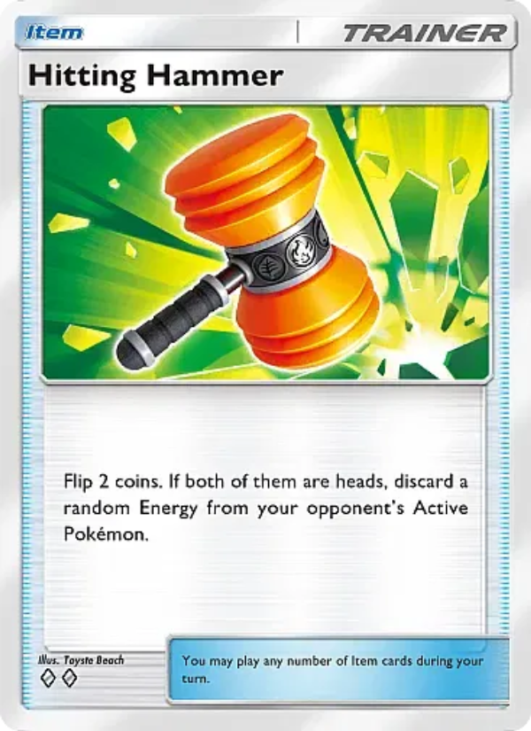 Hitting Hammer 215/331 — Mega Rising (English Pokémon TCG card)