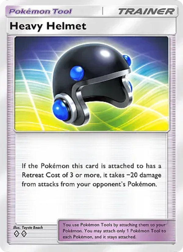 Heavy Helmet 219/331 — Mega Rising (English Pokémon TCG card)