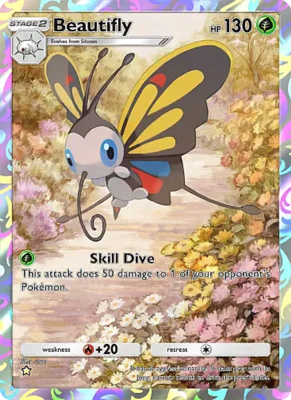 Beautifly 227/331 — Mega Rising (English Pokémon TCG card)