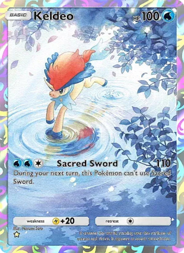 Keldeo 235/331 — Mega Rising (English Pokémon TCG card)