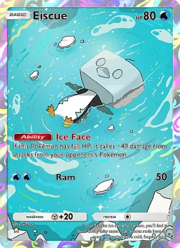 Eiscue 236/331 — Mega Rising (English Pokémon TCG card)
