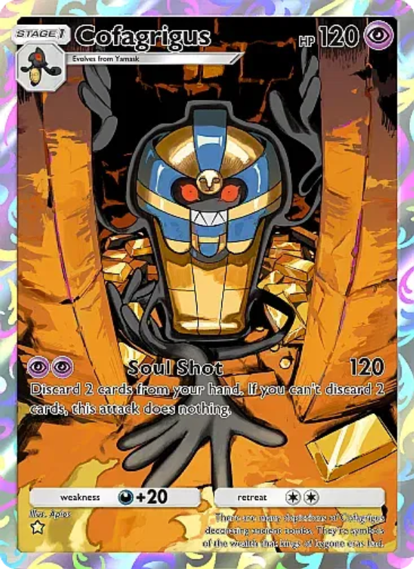 Cofagrigus 238/331 — Mega Rising (English Pokémon TCG card)