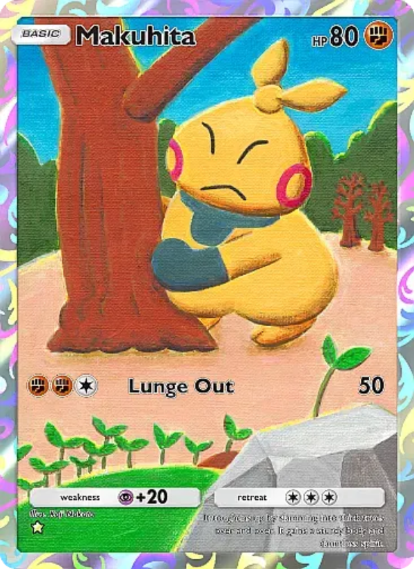 Makuhita 240/331 — Mega Rising (English Pokémon TCG card)