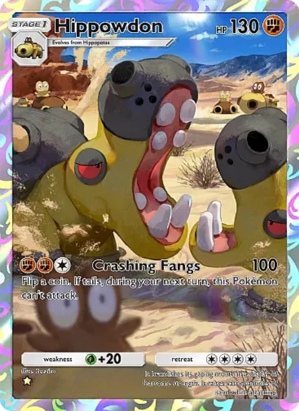 Hippowdon 241/331 — Mega Rising (English Pokémon TCG card)