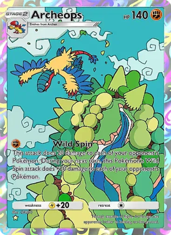 Archeops 242/331 — Mega Rising (English Pokémon TCG card)