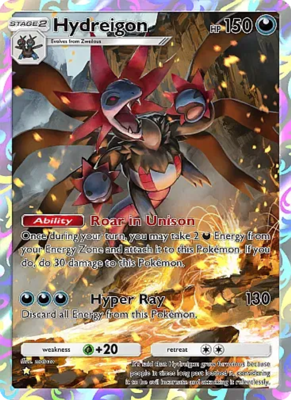 Hydreigon 245/331 — Mega Rising (English Pokémon TCG card)