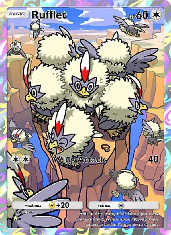 Rufflet 250/331 — Mega Rising (English Pokémon TCG card)