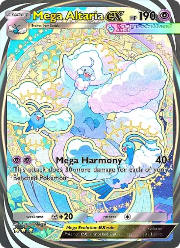 Mega Altaria ex 286/331 — Mega Rising (English Pokémon TCG card)
