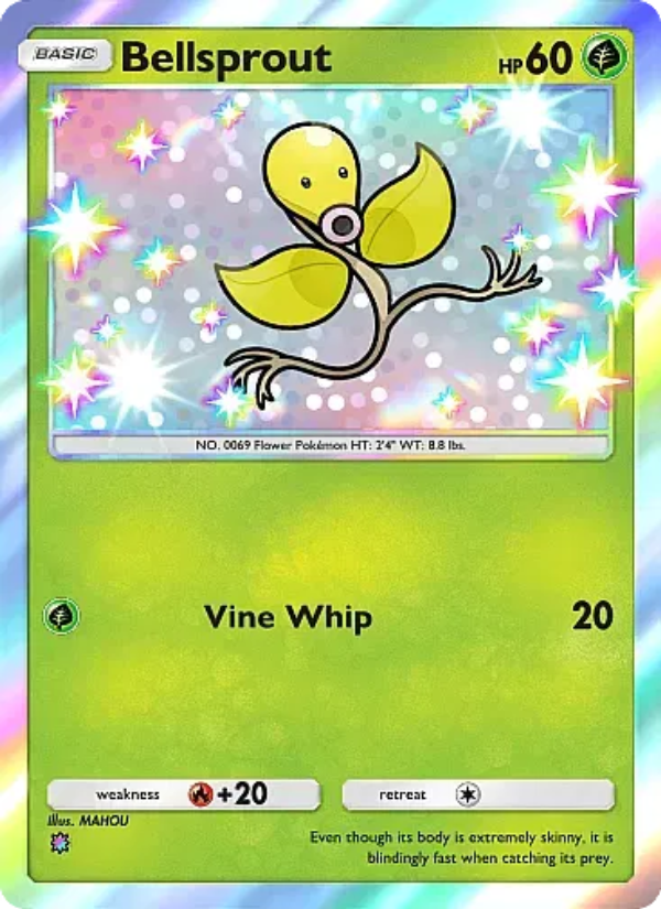 Bellsprout 287/331 — Mega Rising (English Pokémon TCG card)