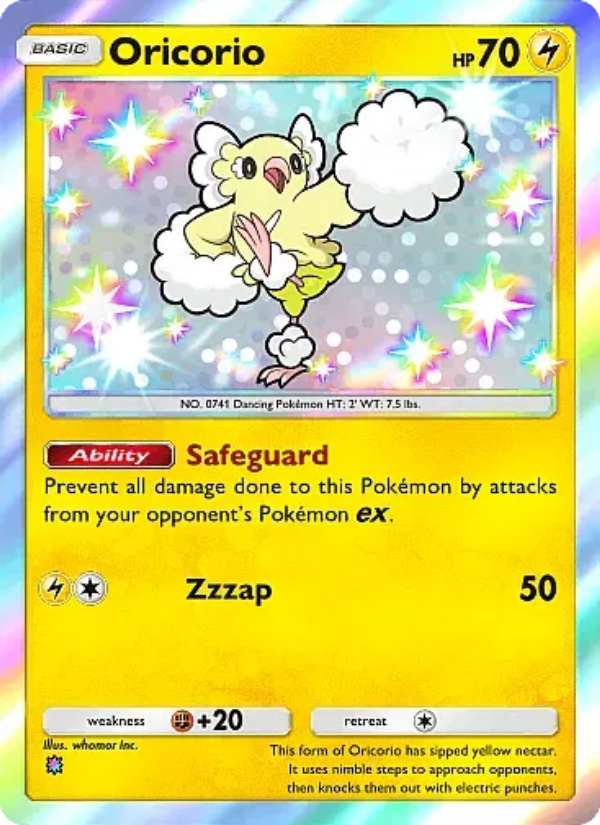 Oricorio 303/331 — Mega Rising (English Pokémon TCG card)