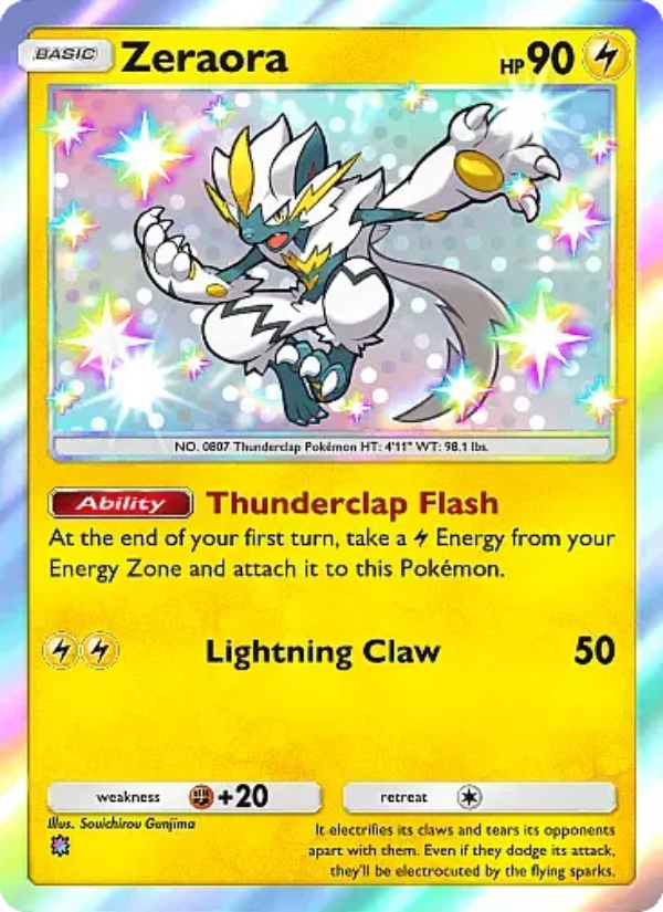 Zeraora 304/331 — Mega Rising (English Pokémon TCG card)