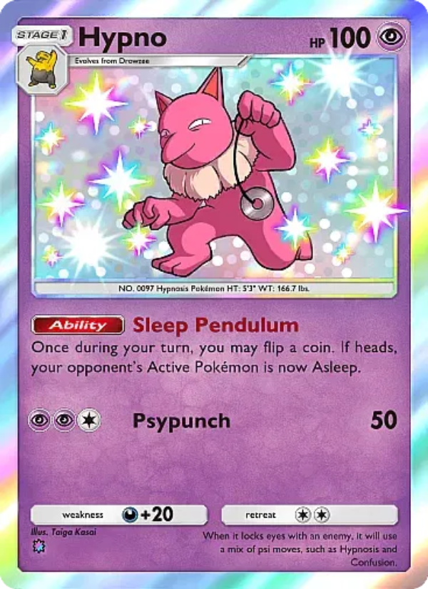 Hypno 306/331 — Mega Rising (English Pokémon TCG card)