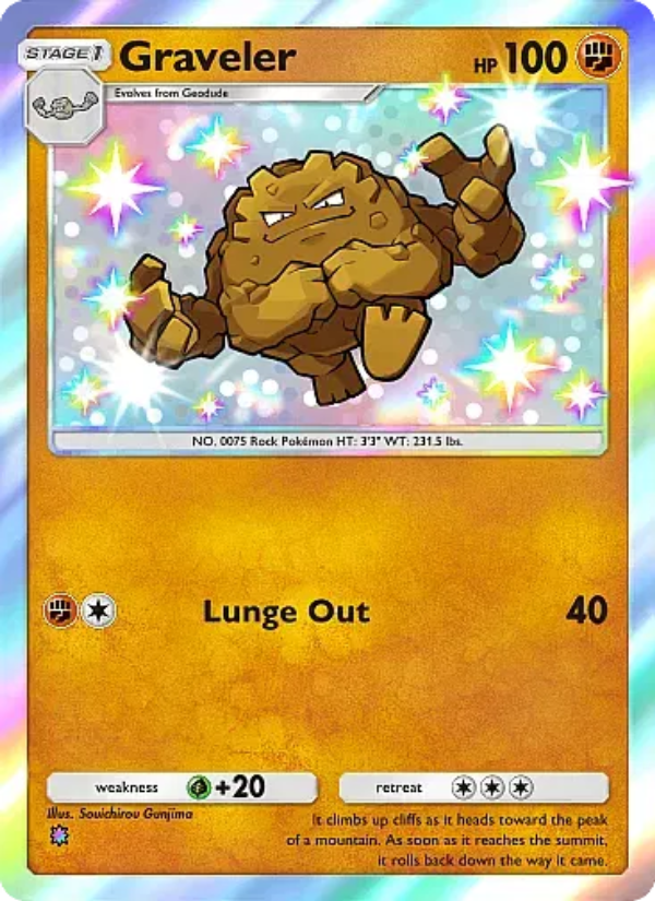 Graveler 308/331 — Mega Rising (English Pokémon TCG card)