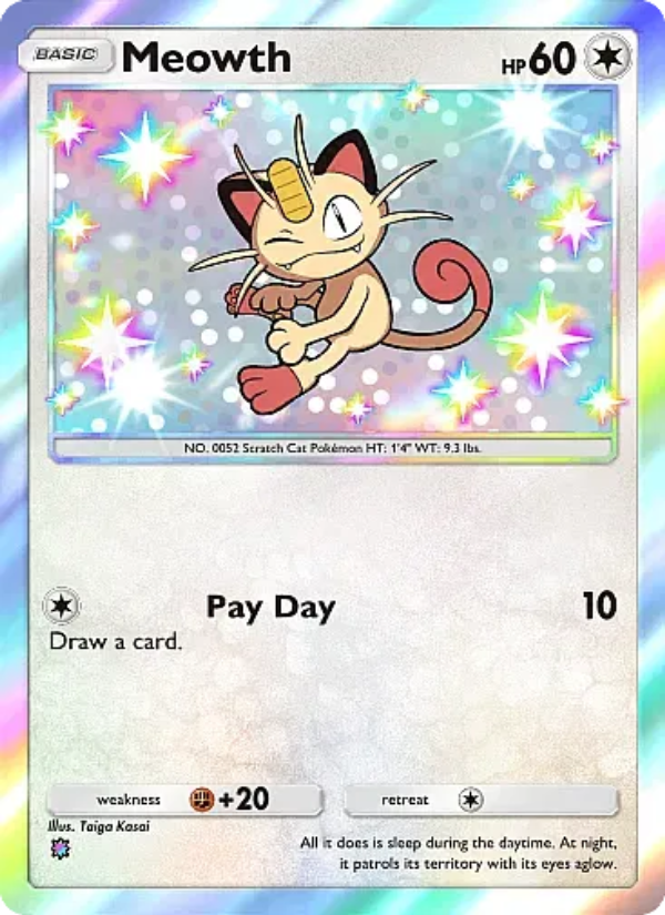 Meowth 312/331 — Mega Rising (English Pokémon TCG card)