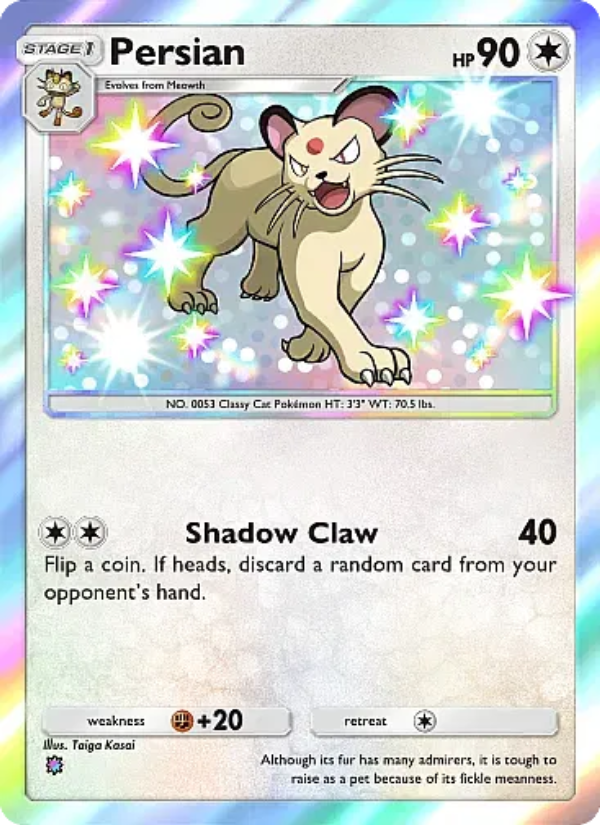 Persian 313/331 — Mega Rising (English Pokémon TCG card)