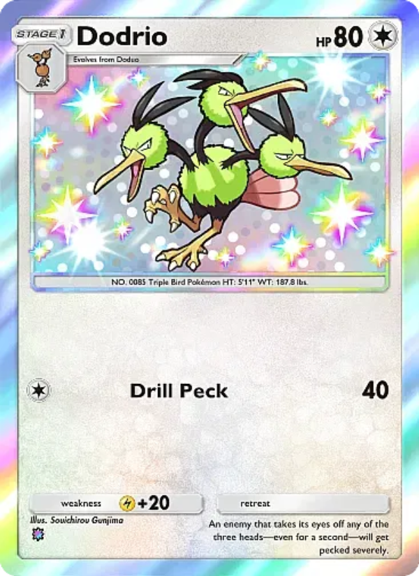 Dodrio 315/331 — Mega Rising (English Pokémon TCG card)