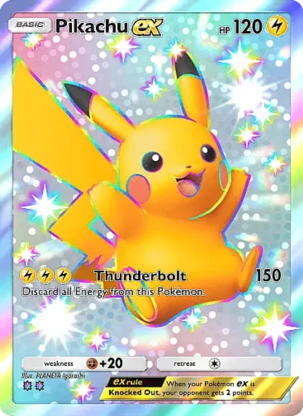 Pikachu ex 321/331 — Mega Rising (English Pokémon TCG card)