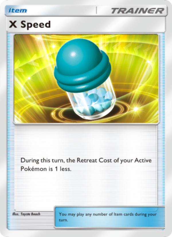 X Speed 002/100 — Promos-A (English Pokémon TCG card)