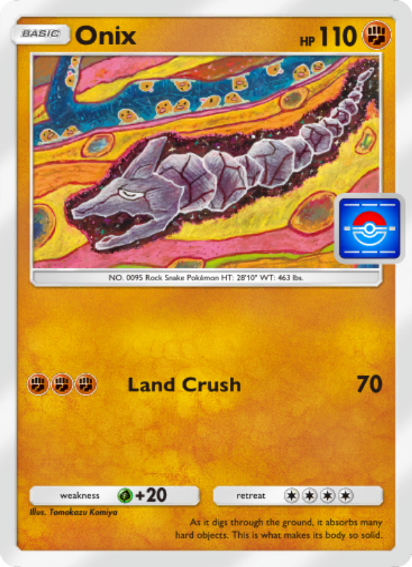 Onix 021/100 — Promos-A (English Pokémon TCG card)