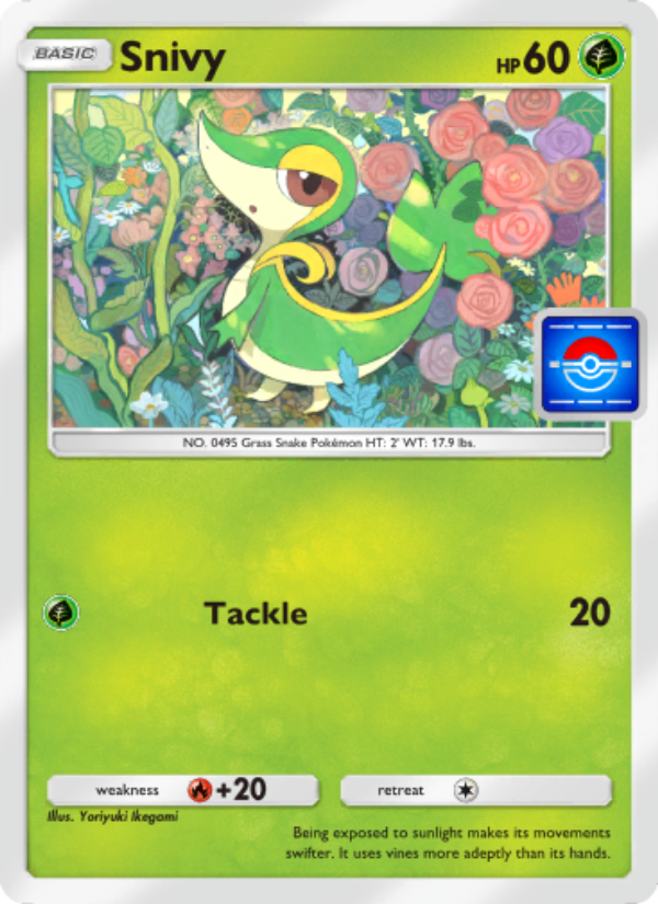 Snivy 027/100 — Promos-A (English Pokémon TCG card)
