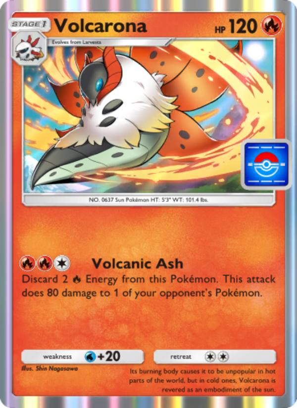 Volcarona 028/100 — Promos-A (English Pokémon TCG card)