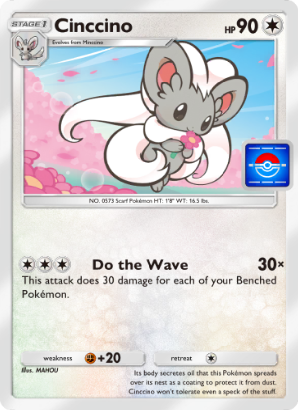 Cinccino 031/100 — Promos-A (English Pokémon TCG card)