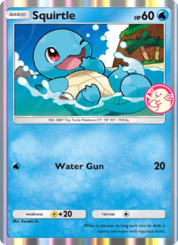 Squirtle 033/100 — Promos-A (English Pokémon TCG card)