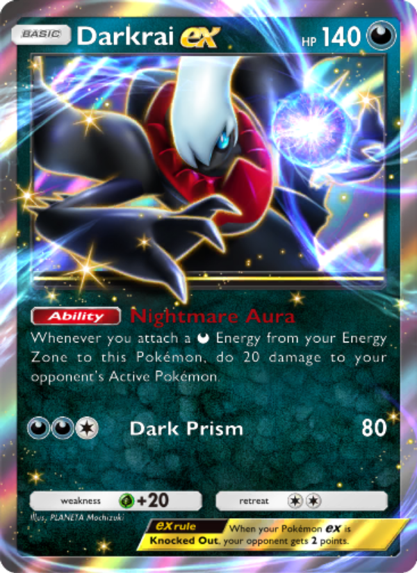 Darkrai ex 042/100 — Promos-A (English Pokémon TCG card)